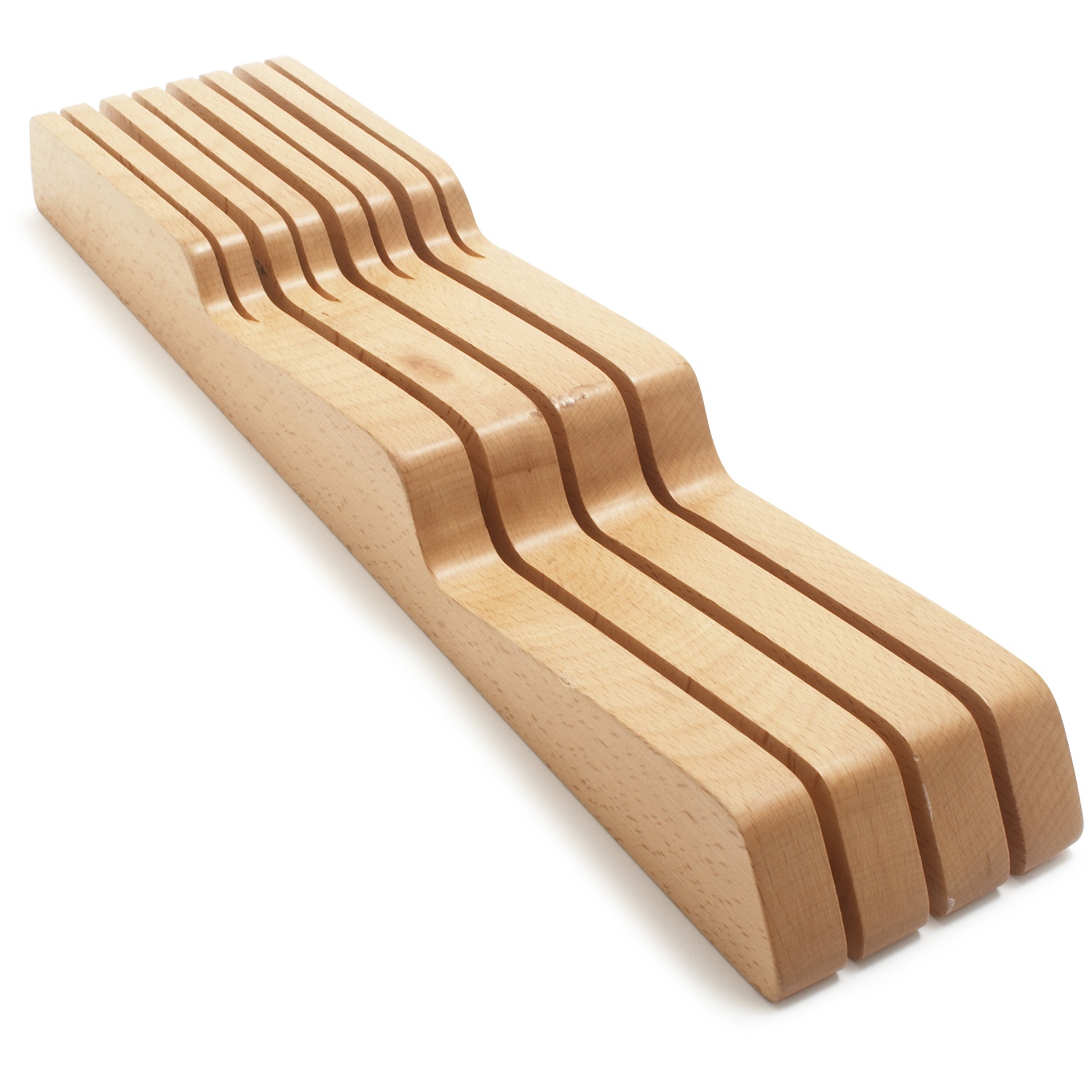 slide 1 of 1, Sur La Table 7-Slot In-Drawer Knife Block, 1 ct