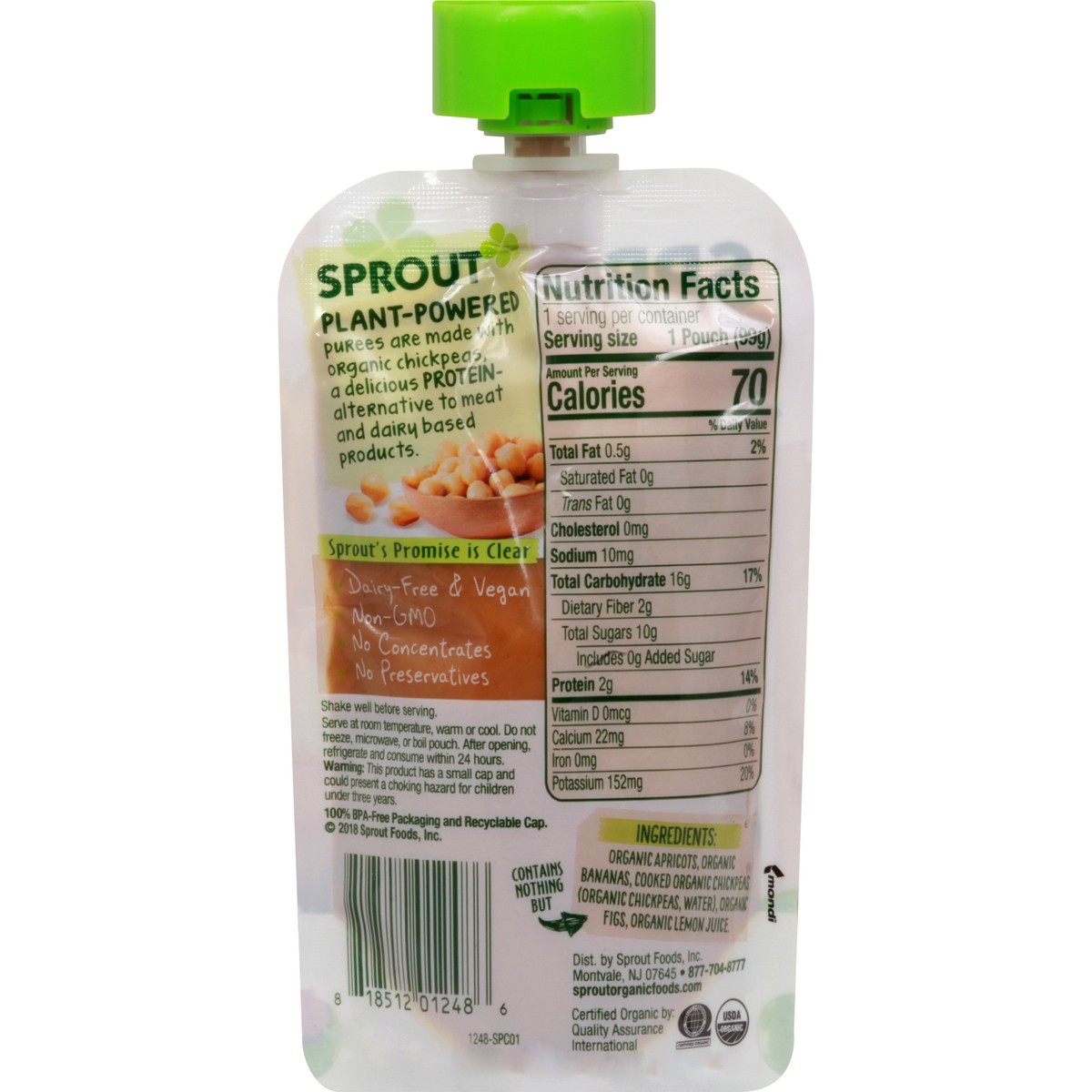 slide 8 of 8, Sprout Baby Food 3.5 oz, 3.5 oz