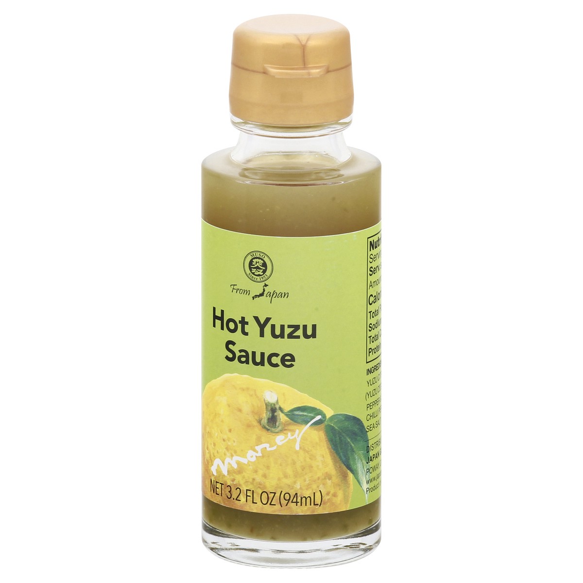 slide 6 of 9, Muso From Japan Hot Yuzu Sauce 3.2 oz, 3.2 oz