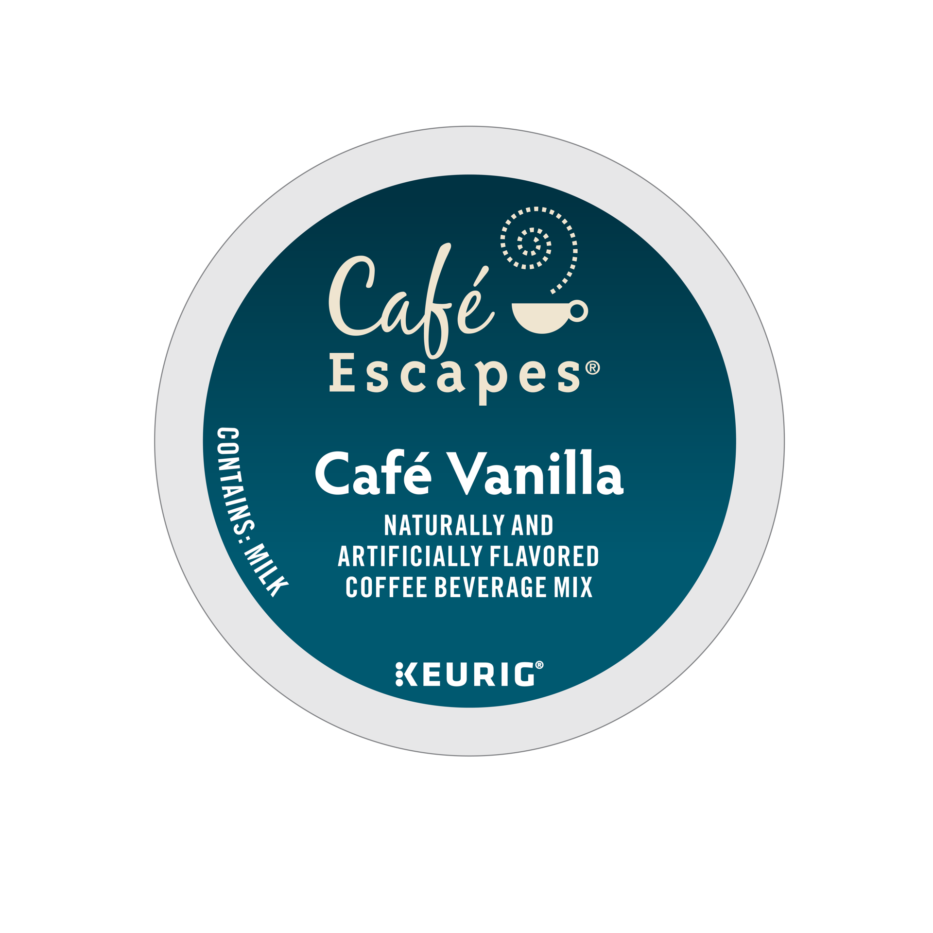 slide 2 of 5, Café Escapes Cafe Escapes Vanilla Kcup Coffee 12 Ct, 12 ct