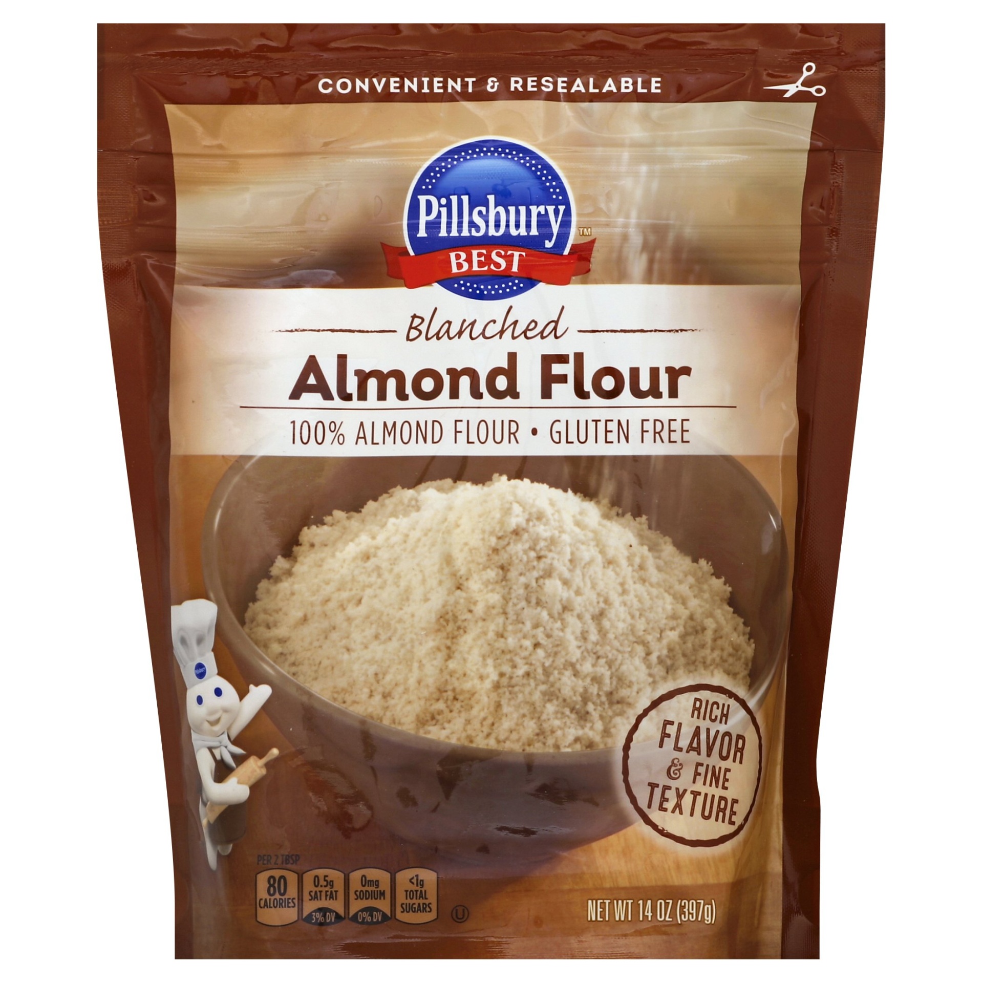 slide 1 of 1, Pillsbury Almond Flour, 14 oz