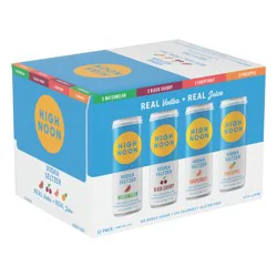 High Noon Vodka Hard Seltzer Variety Pack 12 Cans