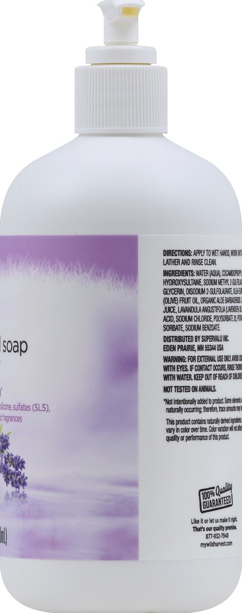 slide 7 of 9, Wild Harvest Lavender Hand Wash, 12.5 fl oz