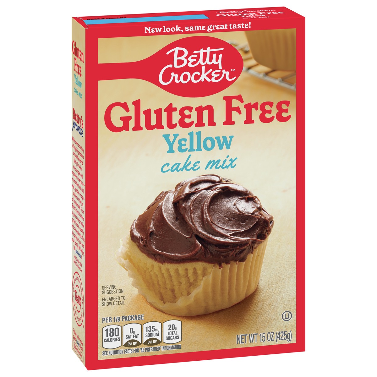 slide 3 of 8, Betty Crocker Gluten Free Yellow Cake Mix, 15 oz., 15 oz