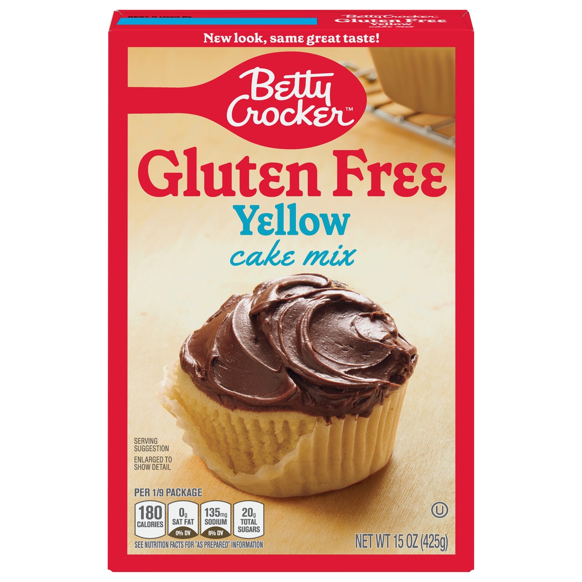 slide 1 of 3, Betty Crocker Gluten Free Yellow Cake Mix, 15 oz , 15 oz