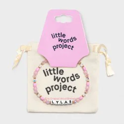 Little Words Project "LYLAS" Beaded Bracelet