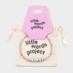 Little Words Project "LYLAS" Beaded Bracelet