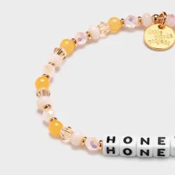 Little Words Project "Honey" Beaded Bracelet