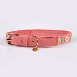 Hooray House Daisy Dog Collar - L