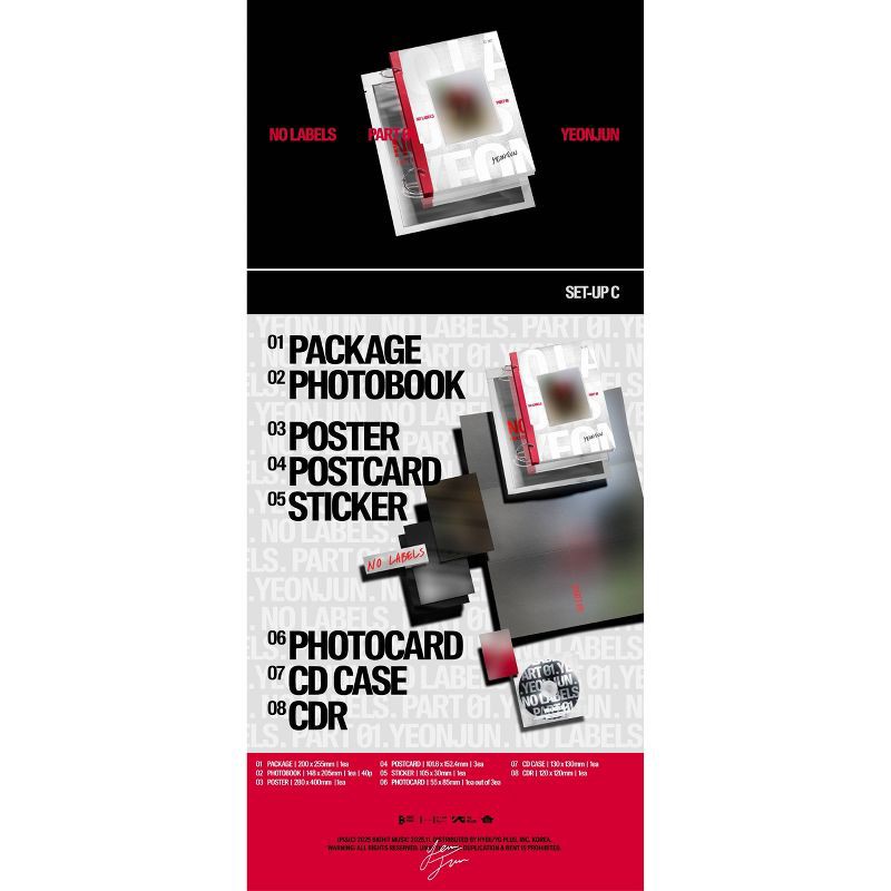 slide 4 of 4, Universal Music Group YEONJUN (TOMORROW X TOGETHER) - NO LABELS: PART 01 (Target Exclusive, CD), 1 ct