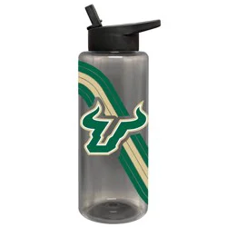NCAA South Florida Bulls Retro Wave Smoke Acrylic Bottle - 34oz