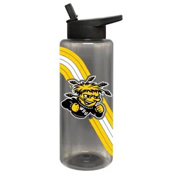 NCAA Wichita State Shockers Retro Wave Smoke Acrylic Bottle - 34oz