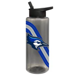 NCAA Creighton Bluejays Retro Wave Smoke Acrylic Bottle - 34oz