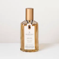 Hearth & Hand with Magnolia Ribbed Colored Glass Salted Honey Room Spray 4.05 fl oz - Hearth & Hand™ with Magnolia