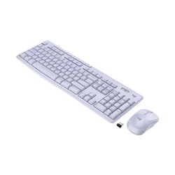 Logitech Wireless Keyboard and Mouse Combo for Windows, 2.4 GHz Wireless - Lilac