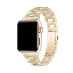 Posh Tech Autumn Skinny Tortoise Band for Apple Watch, Samsung and Garmin - Beige