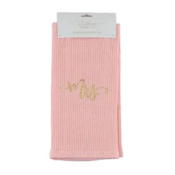 Cook With Color 2pk Dish Towels Pink