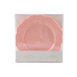 Cook With Color 8pk Plastic Plates Pink
