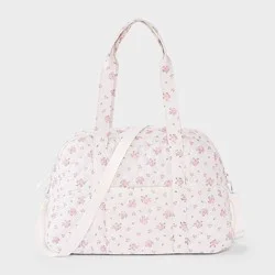 Girls' Floral Quilted Duffel Bag - Cat & Jack™ Pink