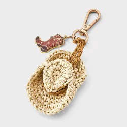Girls' Cowboy Hat and Boot Bag Charm - art class™