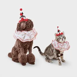 Clown Dog Costume Set - Boots & Barkley™ S/M