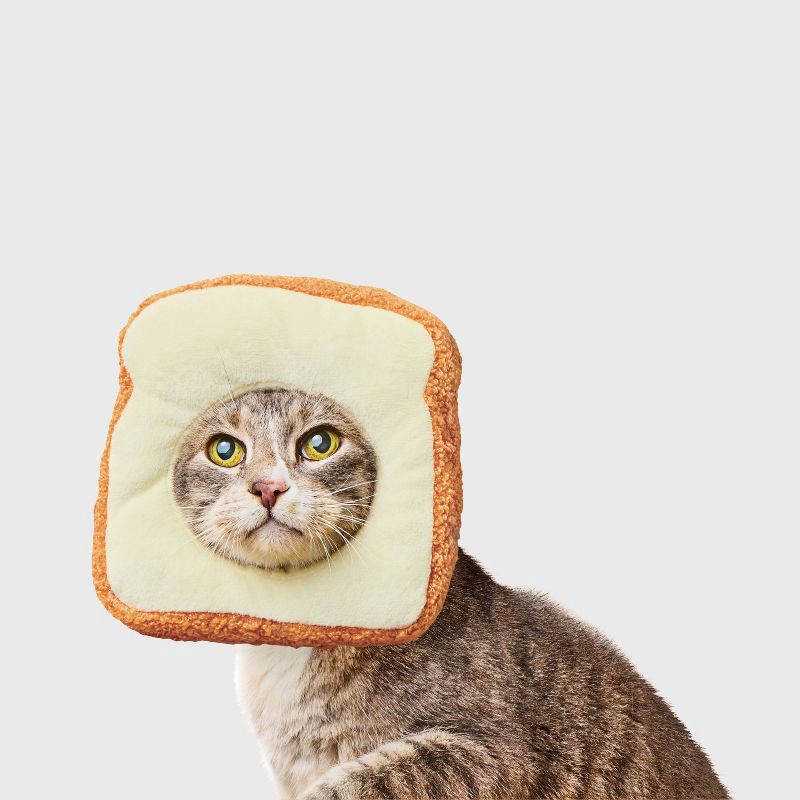 slide 1 of 2, Milk Bread Cat Headpiece Costumes - Boots & Barkley™ One Size Fits Most, 1 ct