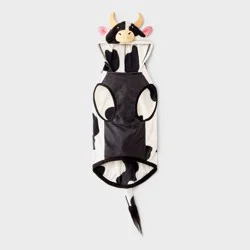 Cow Hoodie Dog Costume - Boots & Barkley™ XS