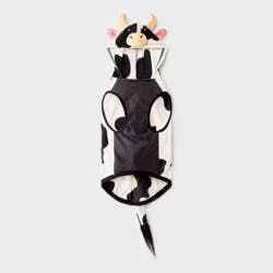 Cow Hoodie Dog Costume - Boots & Barkley™ XS