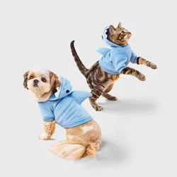 Shark Hoodie Dog Costume - Boots & Barkley™ S