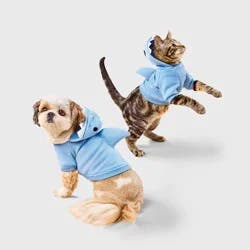 Shark Hoodie Dog Costume - Boots & Barkley™ S