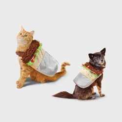 Burrito Dog and Cat Full Body Costume - Boots & Barkley™ S