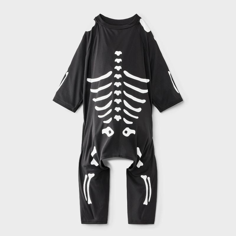 slide 1 of 2, Skeleton Dog Pet Full Body Costume - Boots & Barkley™ XS, 1 ct