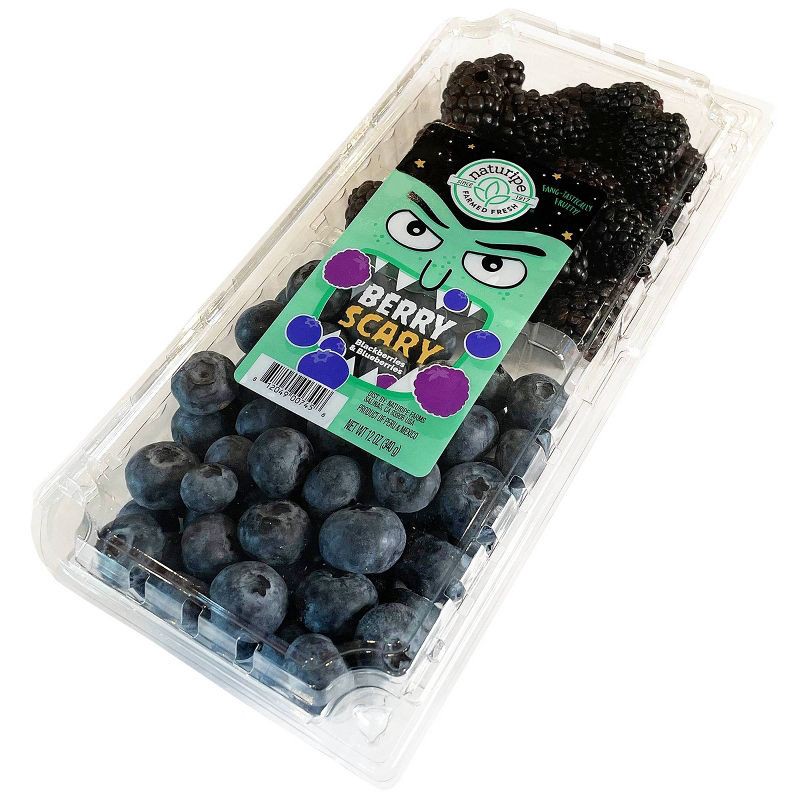 slide 3 of 3, Naturipe Farms Berry Scary Dual Blueberries and Blackberries - 12oz, 12 oz
