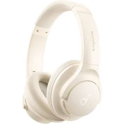 Anker Soundcore Q20i Plus Hybrid Active Noise Cancelling Over-Ear Bluetooth Headphones - White