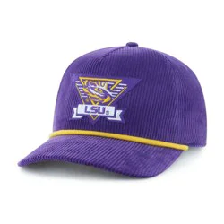 NCAA LSU Tigers Team Colors Large Cord Baseball Hat