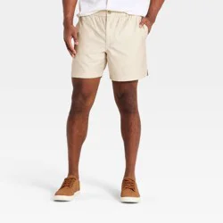 Men's 6" Deck Shorts - Goodfellow & Co™ Cream L