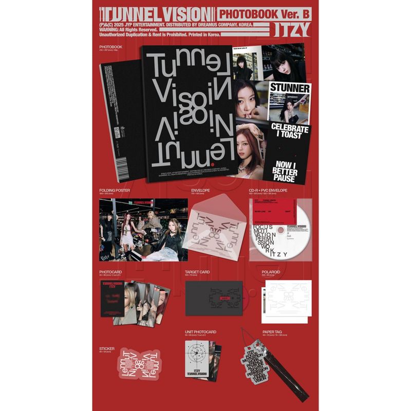 slide 5 of 5, Universal Music Group ITZY - TUNNEL VISION (Target Exclusive, CD), 1 ct