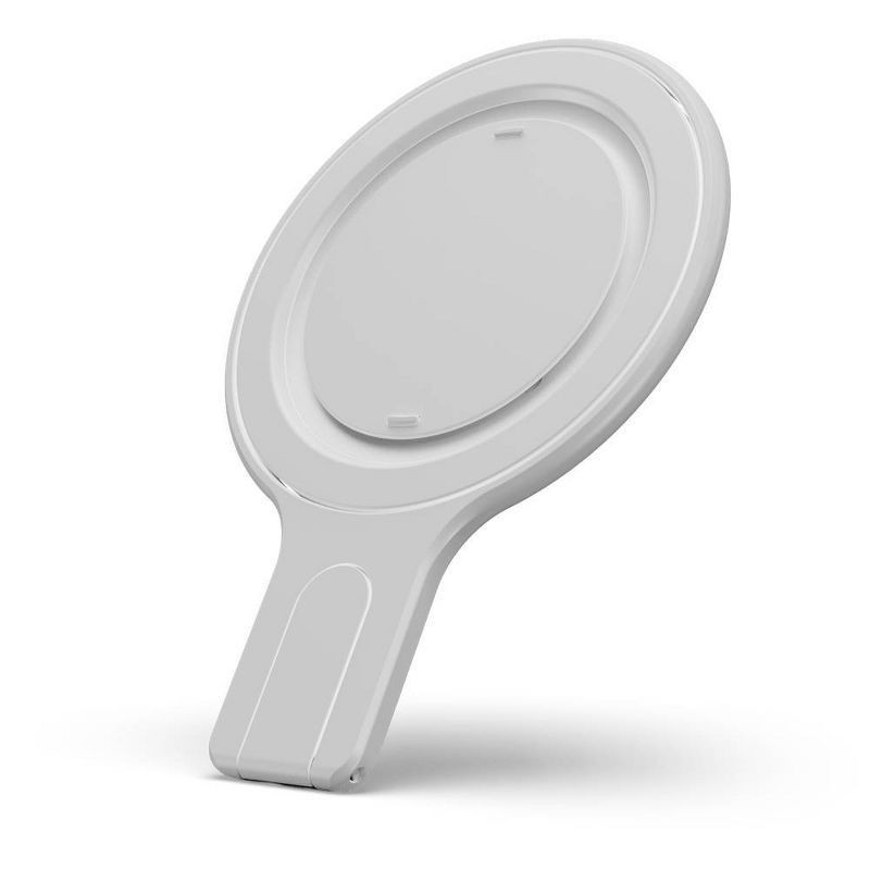 slide 1 of 8, ohsnap! Ohsnap Grip Stand Magnetic Phone Grip with Ultra-Thin Portrait Stand - White, 1 ct