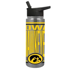 NCAA Iowa Hawkeyes Team Spirit Junior Thirst Hydration Bottle - 24oz