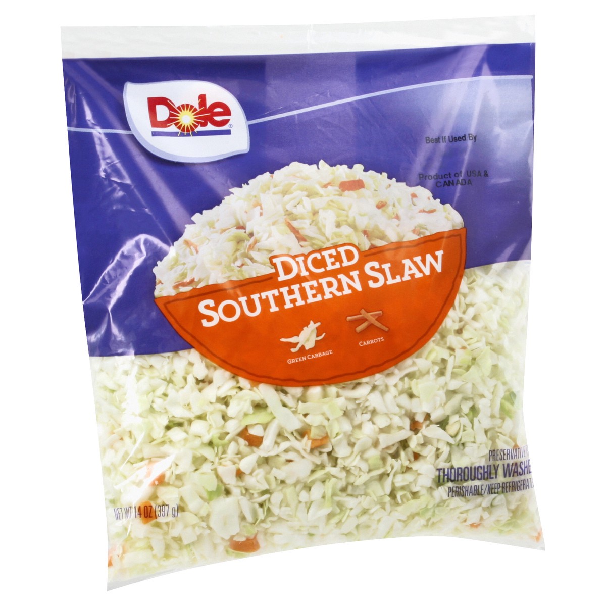 slide 5 of 10, Dole Southern Slaw, 14 oz