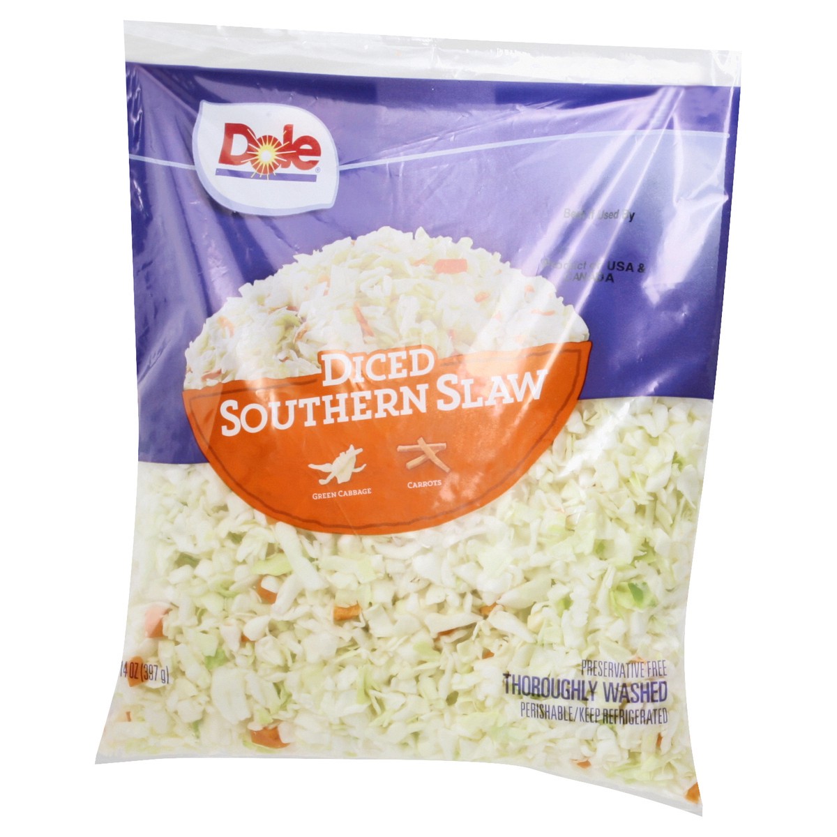slide 2 of 10, Dole Southern Slaw, 14 oz