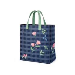 Spring Floral Plaid Convertible Bag - Target™