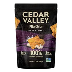 Cedar Valley Everything Bagel Pita Chips