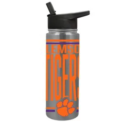 NCAA Clemson Tigers Team Spirit Junior Thirst Hydration Bottle - 24oz