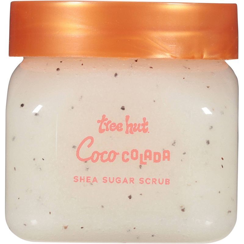 slide 1 of 6, Tree Hut Mini Shea Sugar Body Scrub - Coco Colada - 3.3oz: Paraben-Free, Sulfate-Free, Alcohol-Free, 3.3 oz