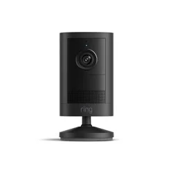 Ring Outdoor Cam 2K Battery Indoor/Outdoor Security Camera with Wi-Fi and Bluetooth, Retinal 2K, 6x Enhanced Zoom and Night Vision - Black