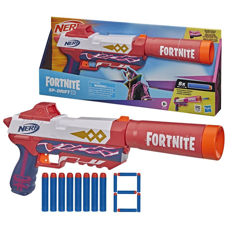 slide 1 of 8, Nerf Fortnite SP-Drift OG Blaster Toy Launchers and Blasters, 1 ct