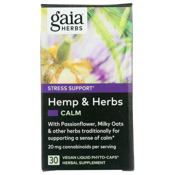 slide 1 of 1, Gaia Herbs Herb Hmp Hrb Calm, 30 ct