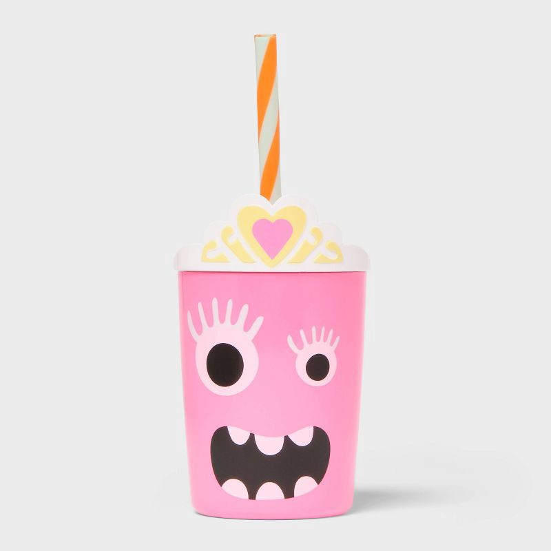 slide 1 of 3, 13 fl oz Princess Figural Tumbler - Pillowfort™, 13 fl oz