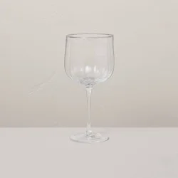 Hearth & Hand with Magnolia 16oz Wine Glass Clear - Hearth & Hand™ with Magnolia